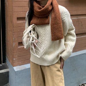 New solid color foundation retro collegiate style